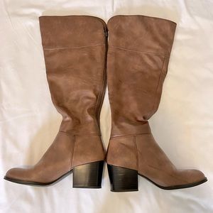 Knee High Brown Boots- Madden Girl